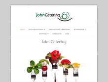 Tablet Screenshot of john-catering.de